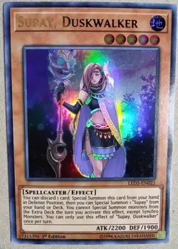 Supay, Duskwalker - UR - Yu-Gi-Oh! - LED5-EN025 - 1st Ed. - NM - Free Shipping - Image 1