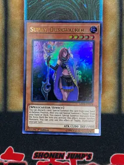 Yugioh Supay, Duskwalker LED5-EN025 Ultra Rare 1st Ed LP - Image 1