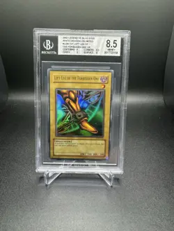 BGS 8.5 Left Leg of the Forbidden One LOB-121 Ultra Rare Exodia Piece Subgrades - Image 1