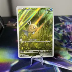 Pokemon Card Feebas 198/191 Surging Sparks Illustration Rare Near Mint - Image 1