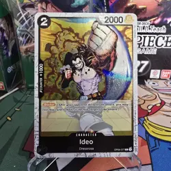 Ideo Op04-077 Pirate Foil One Piece Card Tcg ENG PRB02 - Image 2
