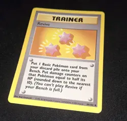 Shadowless Revive Pokemon Card Base Set 89/102 LP 1999 WOTC - Image 1