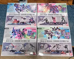 Gundam Card Game - Assemble Set - ST01A, ST02A, ST03A, ST04A (Models Only) - Image 1