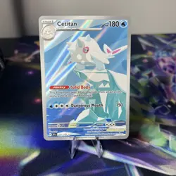 Pokemon TCG Cetitan Illustration Rare Card 201/191 Scarlet Violet Surging Sparks - Image 1