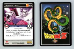 Energized Strike #R136 Dragon Ball Z Evolution 2015 Panini Rare TCG Card - Image 1