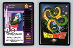Maron #U95 Dragon Ball Z Evolution 2015 Panini Uncommon TCG Card - Image 1