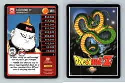 Android 19 #U87 Dragon Ball Z Evolution 2015 Panini Uncommon TCG Card - Image 1