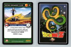 Saiyan Empowered Slide #U81 Dragon Ball Z Evolution 2015 Uncommon TCG Card - Image 1