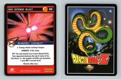 Red Intense Blast #U80 Dragon Ball Z Evolution 2015 Panini Uncommon TCG Card - Image 1