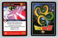 Red Chest Beam #U77 Dragon Ball Z Evolution 2015 Panini Uncommon TCG Card - Image 1