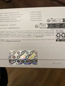 Secret Lair ALIEN AURORAS - Galaxy FOIL New Sealed Magic The Gathering MTG - Image 2