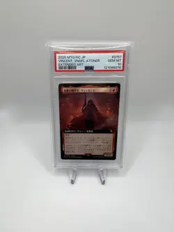 Vincent Valentine Vengeful Atoner MTG PSA 10 Japanese - Image 3