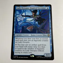 MTG Lady Octopus, Inspired Inventor, NM-Mint, English Marvel's Spider-Man - Image 1