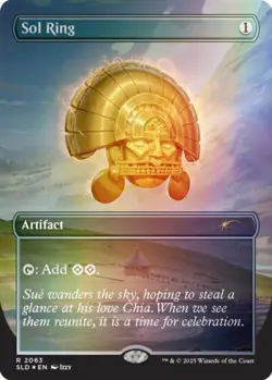 Sol Ring (2063) (Rainbow Foil) -Foil Near Mint MTG Secret Lair - Image 1
