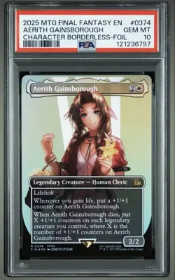 Mtg Psa10 Aeris Gainsbourg Borderless Foil Set Of 2 - Image 5