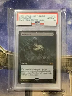 Mtg Reanimate Box Topper Foil Psa10 - Image 1