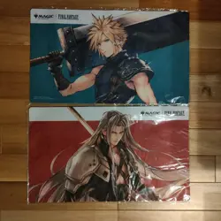 Sephiroth Cloud Ff Rock, Paper, Scissors Playmat Mtg Set Of 2 - Image 1