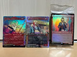Mtg Spiderman Gwen Stacy Prerelease Wreath Foil Borderless - Image 1