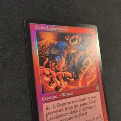 Mtg Grim Lavamancer Tor Foil English Version - Image 4