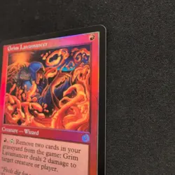 Mtg Grim Lavamancer Tor Foil English Version - Image 5