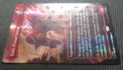 Mtg Super Rare Top Level Mana Foil Primordial Storm Etali English Version Fdn - Image 3