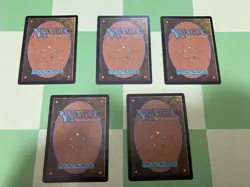 Mtg Darksteel Colossus Error Card Upperdeck Set Of 5 - Image 2