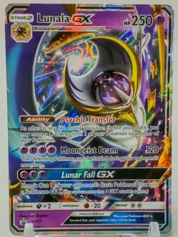 Lunala GX SM17 Sm Promos Holo LP NM Pokemon - Image 1