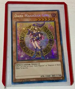 Yugioh Dark Magician Girl MP22-EN268 Secret Rare 1st Ed NM - Image 1