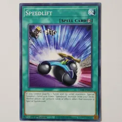 (3x) Speedlift - LED8-EN020 - NM - Common - 1st ed - Yugioh - Image 1