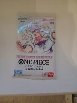 One Piece Card Game OP-05 ENGLISH Awakening Of The New Era Sealed Booster Packs - Image 1