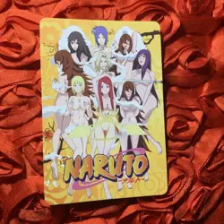Kushina Uzumaki NARUTO Golden Anime Goddess ACG Waifu Holo Girl Card - Image 4