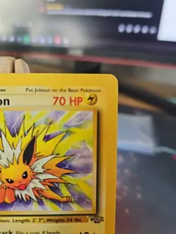 Pokemon TCG Jolteon Jungle Non-Holo Rare Card 1999 Near Mint Condition 20/64 - Image 3