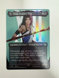 Fang Fearless I’Cie Foil Showcase MTG Magic the Gathering Card NM Near Mint FIN - Image 1
