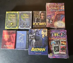 Card Game Set Lot Batman, Lord Of The Rings, Mythos, Star Trek EtcFactory Sealed - Image 1