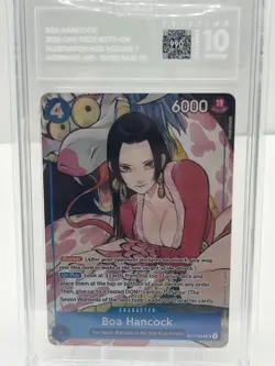 Tag 10 Pristine Boa Hancock ST17-004 One Piece Promotion Cards Foil Waifu - Image 1