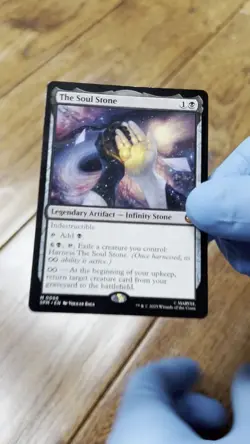 The Soul Stone M 0066 Marvel Spider-Man Magic The Gathering Card 2025 NM/LP - Image 2