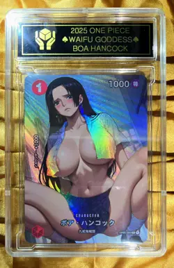 BOA HANCOCK One Piece Anime Waifu Goddess CUSTOM CARD - Image 1