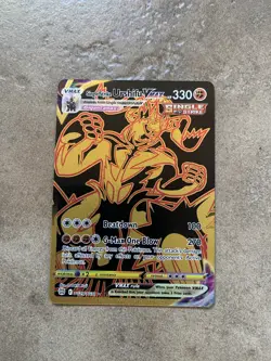 Pokemon TCG Urshifu VMAX Single Strike Brilliant Stars Holo Card TG29/TG30 - Image 1