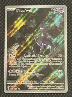 2023 Pokemon Mewtwo 052 Sv: Scarlet & Violet Promo Cards Holo, NM - Image 1