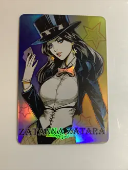Zatanna Zatara Justice League Goddess Anime Waifu Holo Art Card ACG Sketch Girl - Image 5