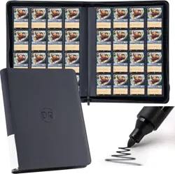 1000+ Pockets Trading Card Binder Holds 1024 Trading Cards 16 Pocket Ringless - Image 1