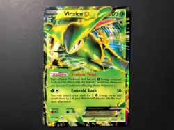 Virizion EX [LP] - Pokemon Card Game (Plasma Blast #9/101) Holo Ultra Rare 2013 - Image 1