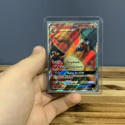 2017 Pokemon TCG Charizard-GX Holo Promo Card SM60 250 HP Raging Out GX - Image 1