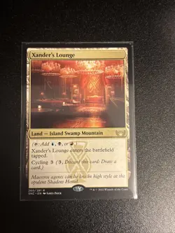 Xander's Lounge Streets of New Capenna Magic the Gathering Regular Card - Image 1