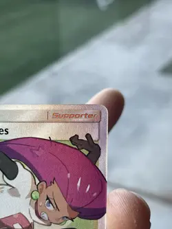 Jessie & James Hidden Fates Full Art Holo Ultra Rare 68/68 NM/N Pokemon Card - Image 5