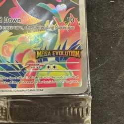 Pokemon Sealed Bulbasaur 133/132 TCG Mega Evolution Stamped Promo Card - Image 4