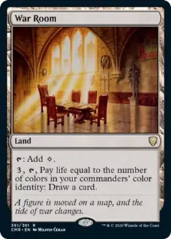 MTG English War Room NM Foil Commander Legends - Image 1