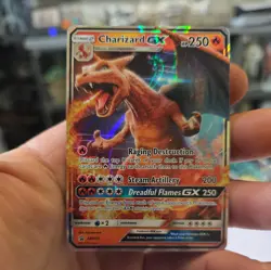 Charizard GX SM195 Sm Holo Sun & Moon Black Star Promo Pokemon card - Image 1