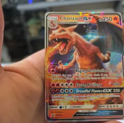 Charizard GX SM195 Sm Holo Sun & Moon Black Star Promo Pokemon card - Image 5