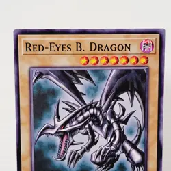 YUGIOH 1996 RED EYES B. DRAGON Card Ultra Rare 74677422 1st Edition - Image 2